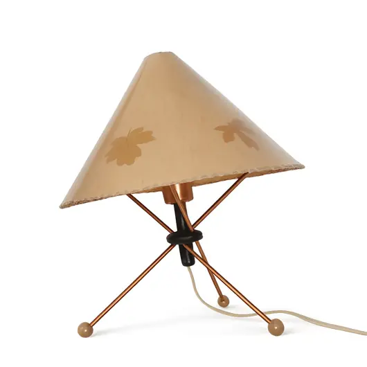 Lampka stołowa DRUKOV 959/1 vintage, lata 60., stal + drewno, Czechosłowacja Zniżka