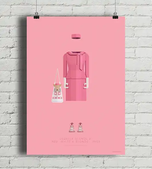 Oferta limitowana Legally Blonde - plakat art giclee