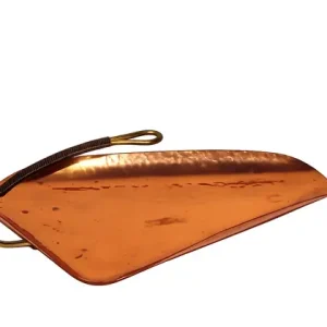 Obniżka ceny Mini patera Mid Century lata 60. Mosiądz i miedź Dekoracja vintage