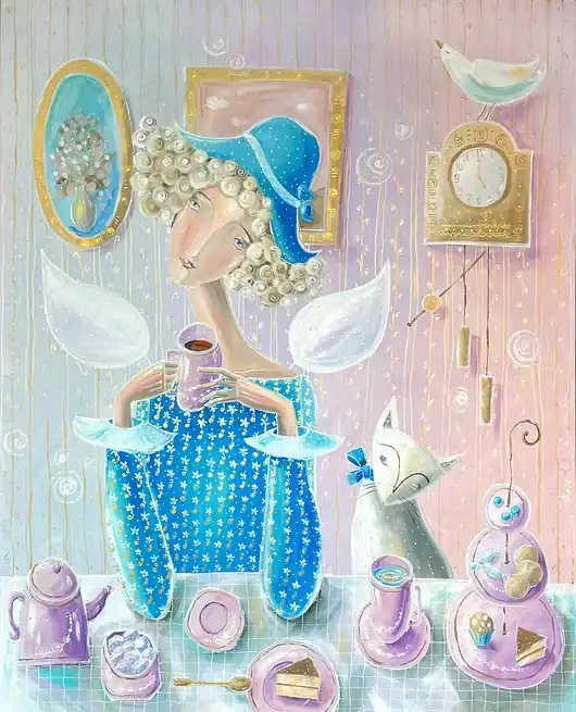 Sprawdź teraz Five o clock ( Herbata po angielsku ) Giclee