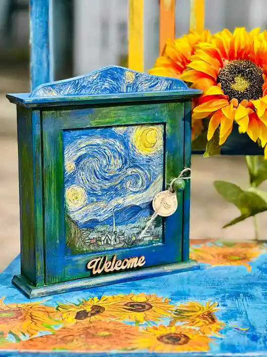 Szafka na klucze, van Gogh, dla miłośnika sztuki Nie przegap