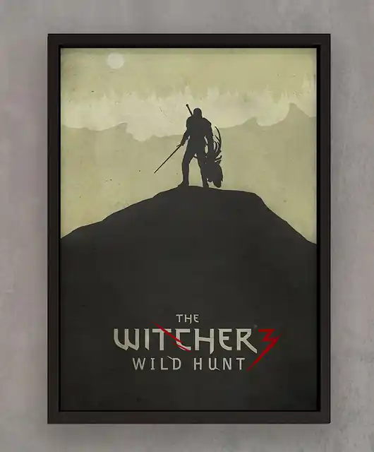 Wybór klientów Wiedźmin - plakat - The Witcher Wild Hunt