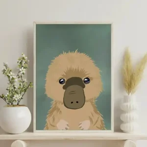 Nowy Plakat z uroczym dziobakiem