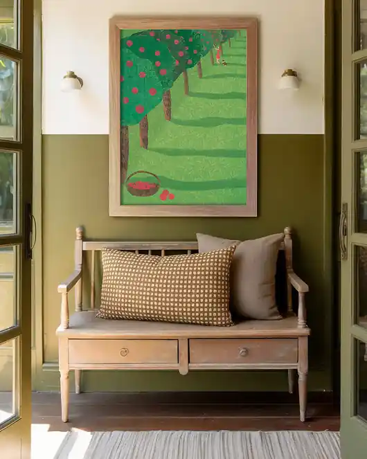 Lato w sadzie - plakat 50x70 cm Obniżka ceny