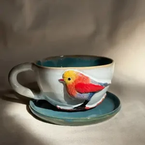 Wyjątkowa oferta Talerzyk ceramiczny - morski