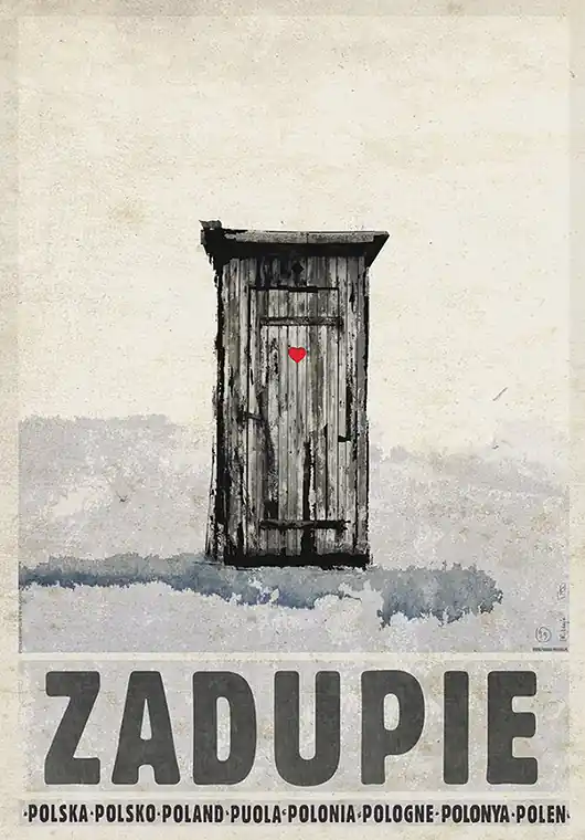Nowość Plakat Zadupie (R. Kaja) 98x68 cm