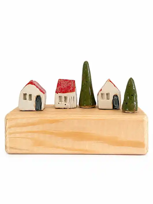 Dekoracja domki ceramiczne Zamów dziś