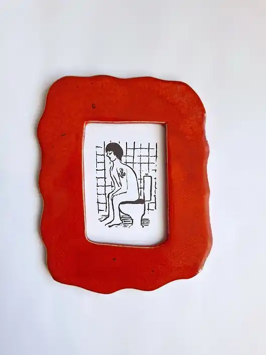 Ramka ceramiczna dekoracja ścienna Promocja