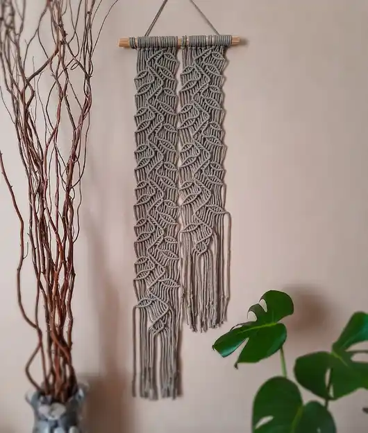 Wybór klientów Makrama boho Lorien - jasna oliwka