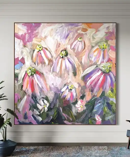 Premium Obraz abstrakcyjny 100x100 cm