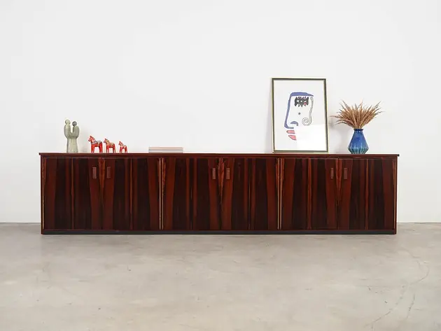 Bezpieczne zakupy Sideboard palisandrowy, duński design, lata 70, produkcja Dania