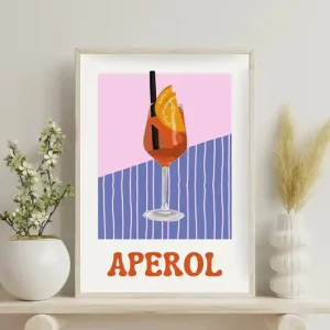 Oferta limitowana Plakat z drinkiem Aperol