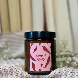 Świeca sojowa - keep it spicy Nowość