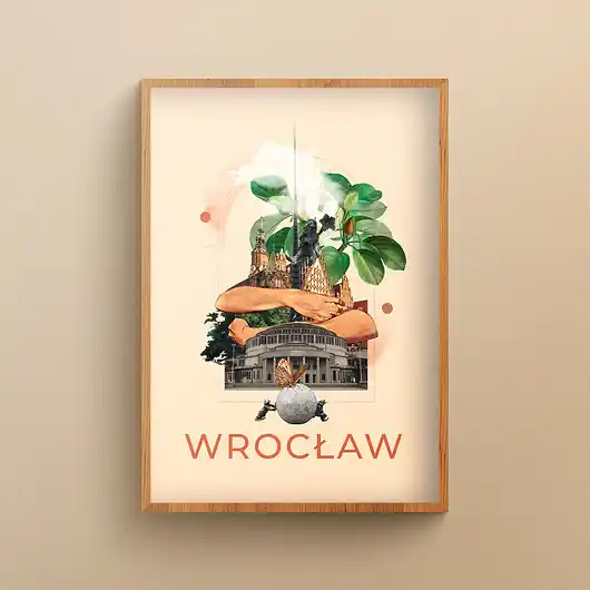 Szybka wysyłka Plakat Wrocław 2.0