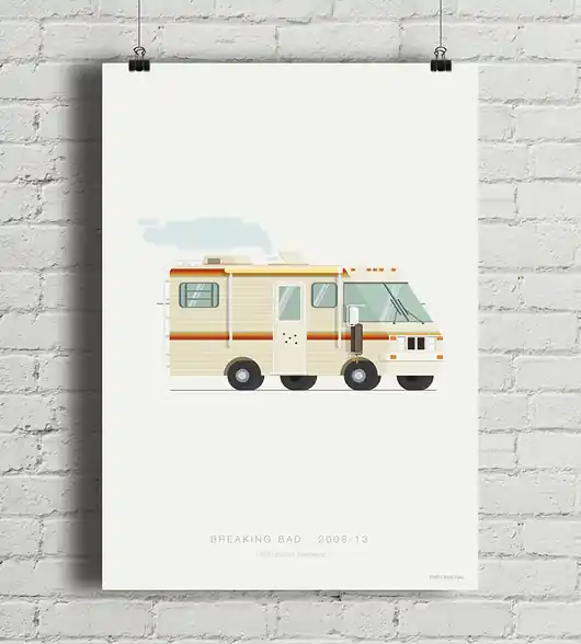 Oferta limitowana Plakat Breaking Bad - Bounder Fleetwood