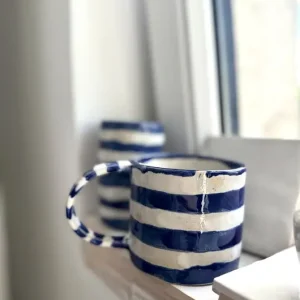 Kubek z uchem Riviera Stripes Do wyczerpania zapasów