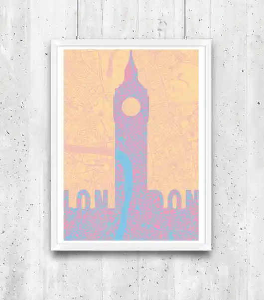 Plakat Londyn - Big Ben Dodaj do koszyka