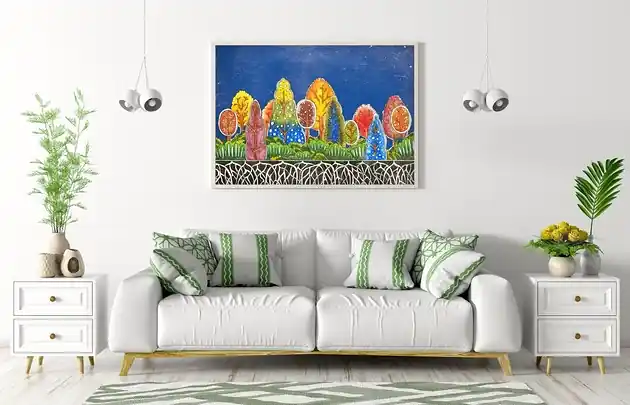 Oferta czasowa Las. Plakat