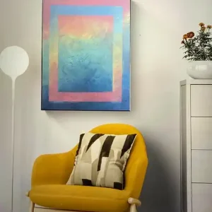 Mój magiczny czas, autorski malowany obraz Niska cena