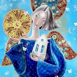 "Ciepło rodzinnego domu"-Giclee Zamów dziś
