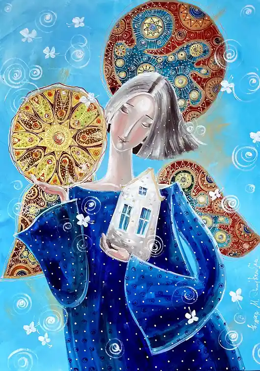 "Ciepło rodzinnego domu"-Giclee Zamów dziś