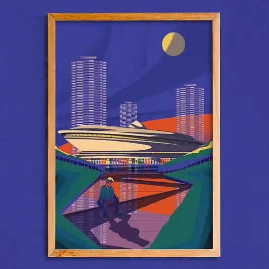Ekspresowa dostawa Plakat Spodek
