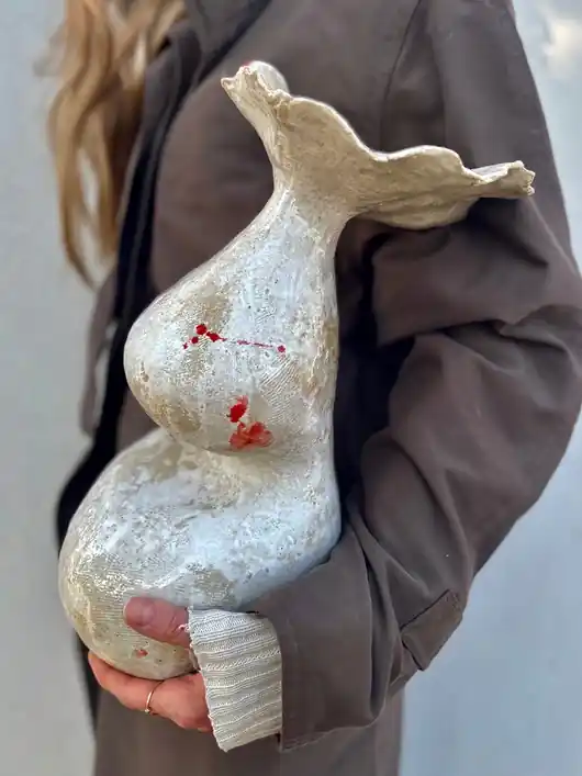 Ceramiczny Duży Wazon Organiczny no 1 z kolekcji Earth Hit cenowy