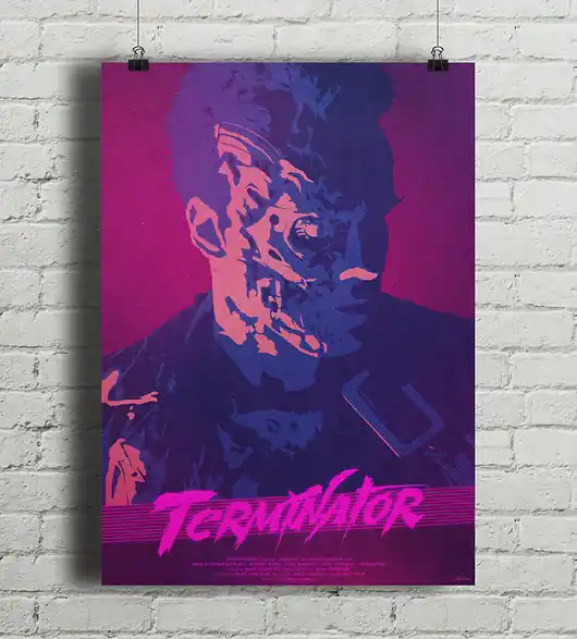 Terminator - plakat giclee art Oferta