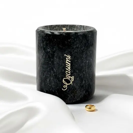 Tylko do końca tygodnia Świeca zapachowa z wosku oliwnego Dubajskie Piaski - Luxury Stone