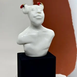 Premium Korek do wina/ figurka porcelanowa
