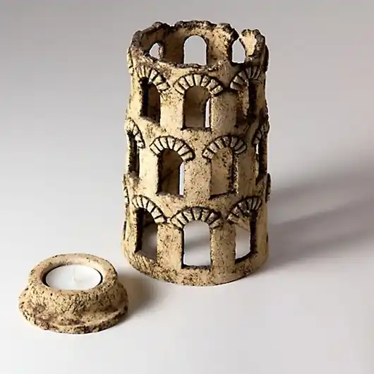 Tani Ceramiczny lampion wieża arkadowa