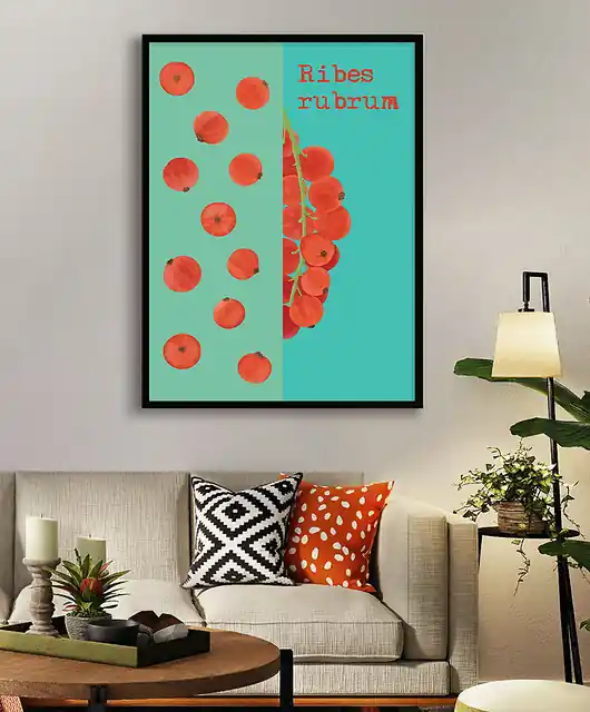 Kup online Porzeczka - plakat 50x70 cm fine art giclee
