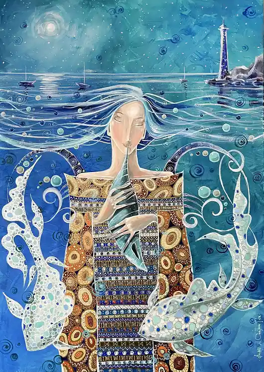 Maritimie Blues - Giclee Tylko dziś