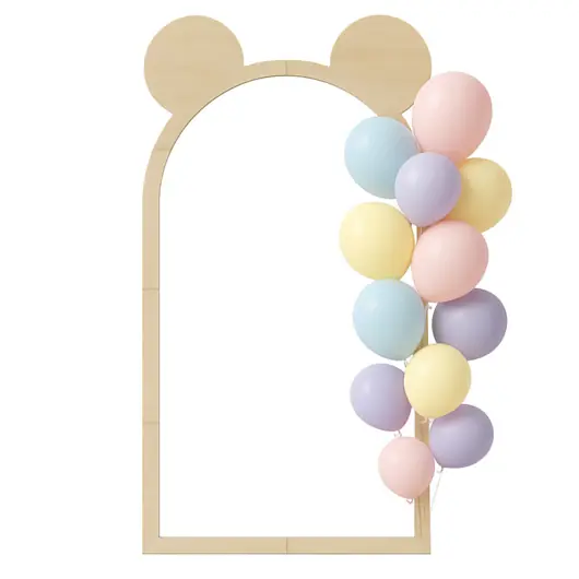 Girlanda Łuk na Baby Shower Chrzest Urodziny Ścianka Stelaż Tło do Zdjęć Cena promocyjna