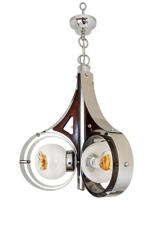 Hit sprzedaży Lampa wisząca Mazzega Murano, Włochy, lata 70