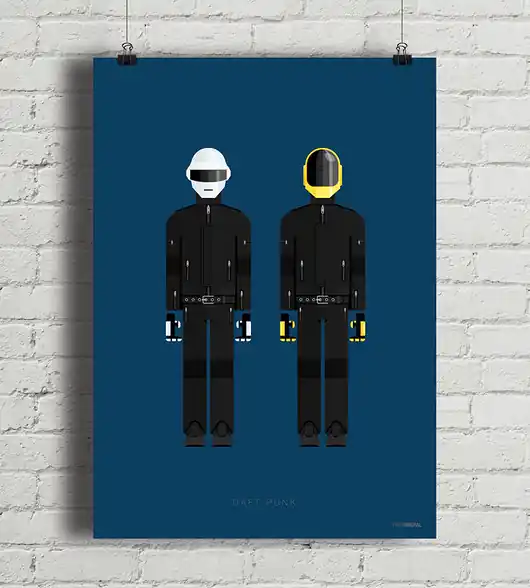 Taniej Plakat Daft Punk