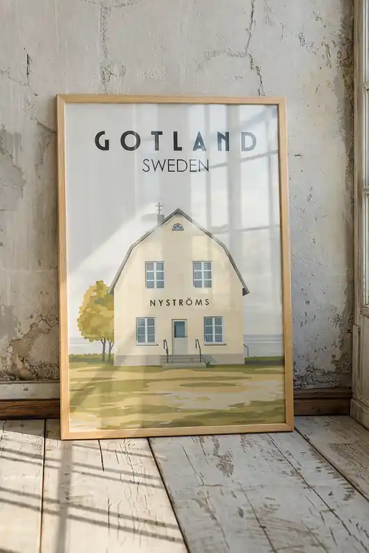 Ograniczona ilość Plakat Gotland
