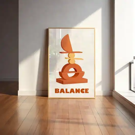 Plakat Balance Obniżka ceny