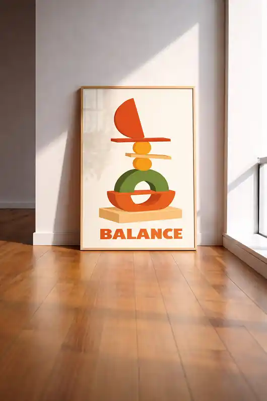 Plakat Balance Popularny