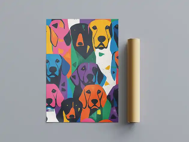 Plakat - doggy Najlepsza cena