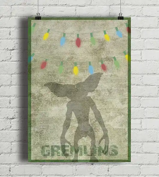 Szybka wysyłka Gremliny rozrabiają - Gremlins - plakat fine art