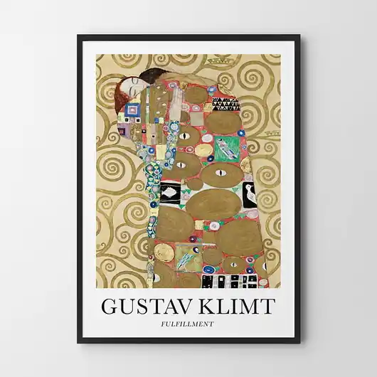Plakat Gustav Klimt Fulfillment Wyprzedaż