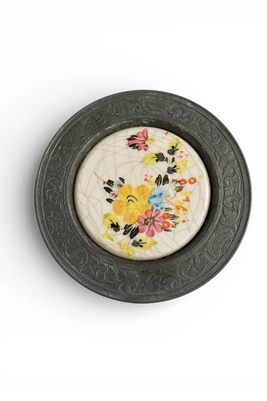 Talerzyk cynkowy z porcelaną Ostatnie sztuki