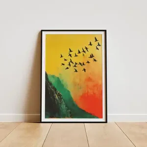 Bestseller Plakat - Birds of freedom