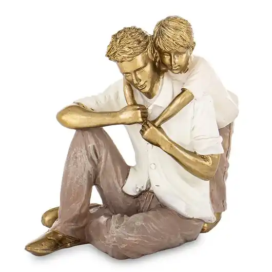 Figurki - ojciec i syn 24x9x17 cm PADRE Szybka dostawa