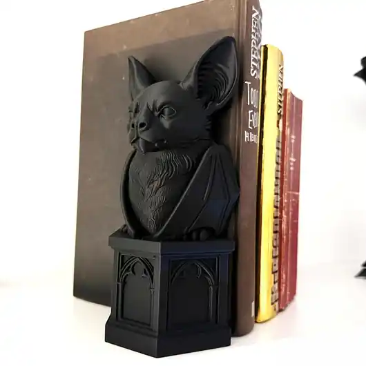 Bestseller Podpórka pod książki - gotycki monument z nietoperzem - 60 kolorów