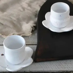"Przedwiośnie" - 2 filiżanki do espresso Tylko do końca tygodnia