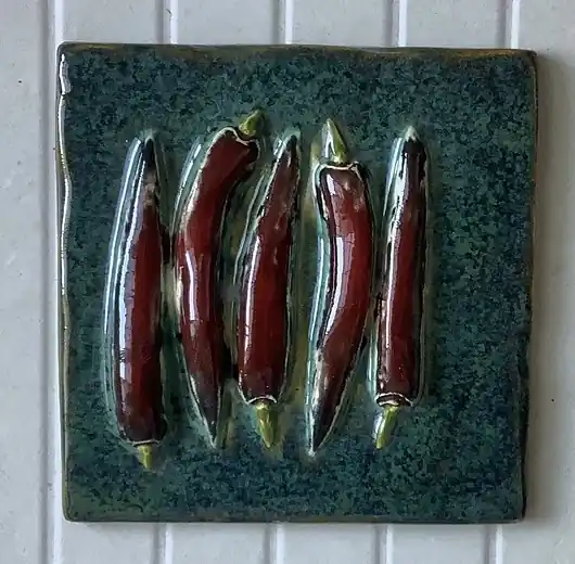 Dekor ceramiczny z serii Vegedecors Łatwy zwrot