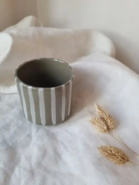 Kubek ceramiczny PASKI Szybka dostawa