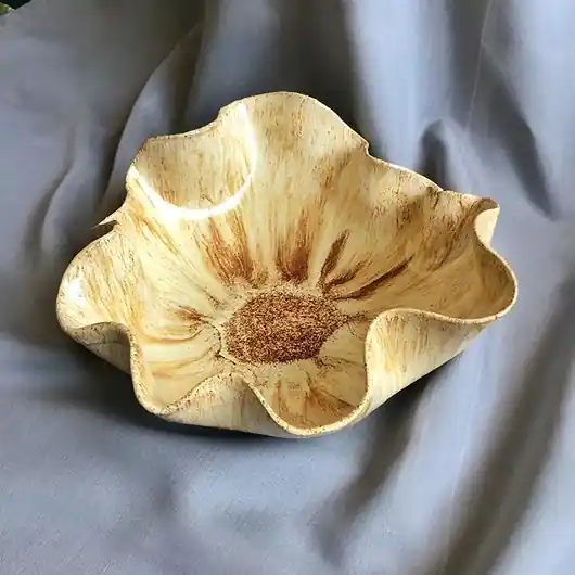 Oferta Misa ceramiczna Beżowy Kwiat